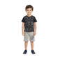 Alphabet Soup All-Over Print Tee & Contrast Shorts Set