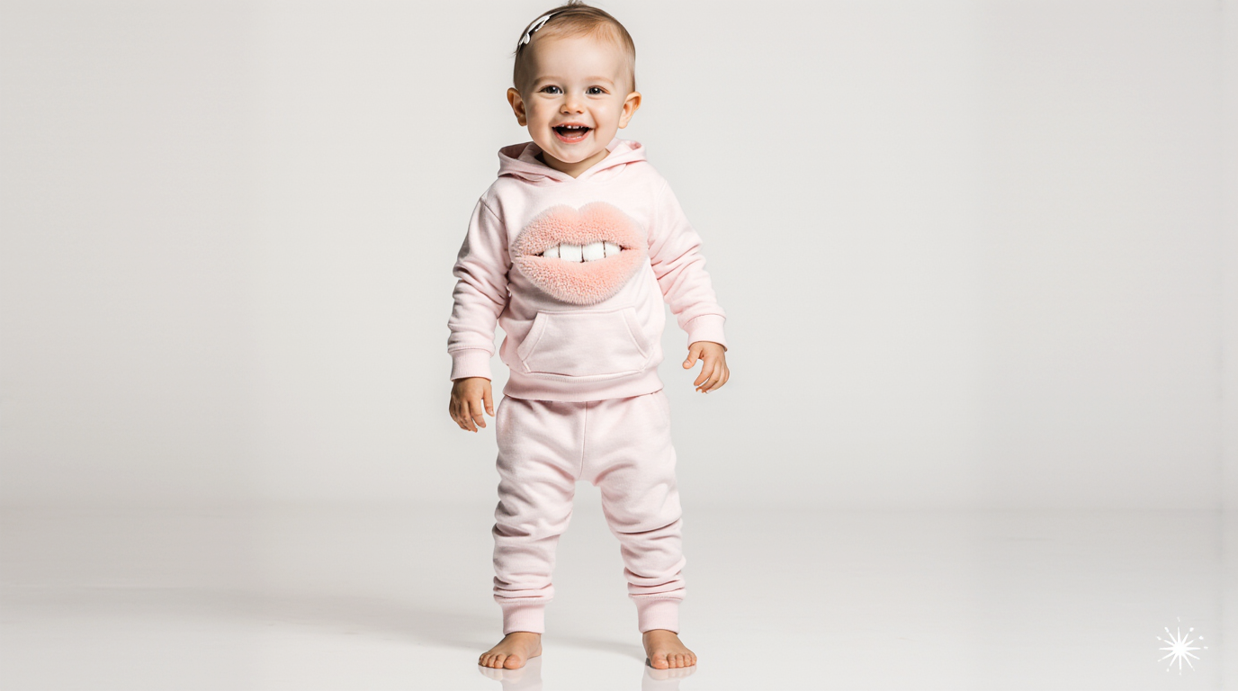 Pink Fleece Baby Hoodie – Soft, Warm & Cozy Everyday Wear