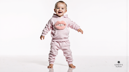 Pink Fleece Baby Hoodie – Soft, Warm & Cozy Everyday Wear